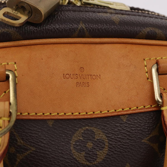 LOUIS VUITTON Monogram Trouville Hand Bag M42228 LV Auth 190821V