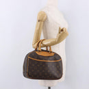 LOUIS VUITTON Monogram Trouville Hand Bag M42228 LV Auth 190821V-24