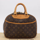 LOUIS VUITTON Monogram Trouville Hand Bag M42228 LV Auth 190821V-12