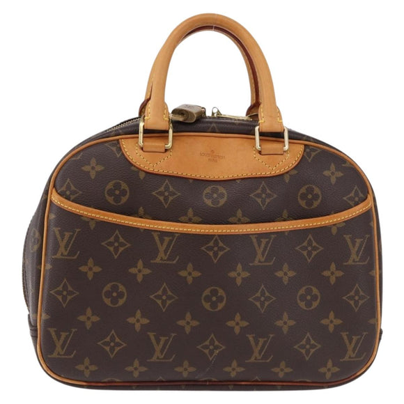 LOUIS VUITTON Monogram Trouville Hand Bag M42228 LV Auth 190821V
