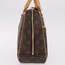 LOUIS VUITTON Monogram Trouville Hand Bag M42228 LV Auth 190821V-4