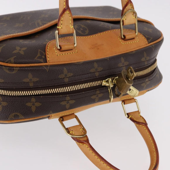 LOUIS VUITTON Monogram Trouville Hand Bag M42228 LV Auth 190821V