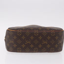 LOUIS VUITTON Monogram Trouville Hand Bag M42228 LV Auth 190821V-5