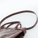 GUCCI Tote Bag Patent Leather 2way Bordeaux Gold 000 1669 0503 Auth 190826-15