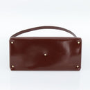 GUCCI Tote Bag Patent Leather 2way Bordeaux Gold 000 1669 0503 Auth 190826-5
