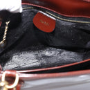 GUCCI Tote Bag Patent Leather 2way Bordeaux Gold 000 1669 0503 Auth 190826-10