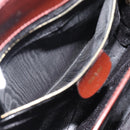 GUCCI Tote Bag Patent Leather 2way Bordeaux Gold 000 1669 0503 Auth 190826-11
