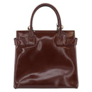GUCCI Tote Bag Patent Leather 2way Bordeaux Gold 000 1669 0503 Auth 190826-2