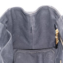 PRADA Bijoux Canapa PM Hand Bag Canvas Black Gold Auth 190827-19