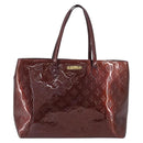LOUIS VUITTON Monogram Vernis Wilshire MM Hand Bag Amarante M91645 Auth 190828-2