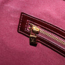 LOUIS VUITTON Monogram Vernis Wilshire MM Hand Bag Amarante M91645 Auth 190828-21