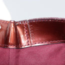 LOUIS VUITTON Monogram Vernis Wilshire MM Hand Bag Amarante M91645 Auth 190828-24