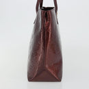LOUIS VUITTON Monogram Vernis Wilshire MM Hand Bag Amarante M91645 Auth 190828-5