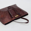 LOUIS VUITTON Monogram Vernis Wilshire MM Hand Bag Amarante M91645 Auth 190828-6