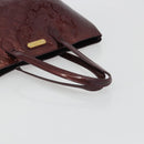LOUIS VUITTON Monogram Vernis Wilshire MM Hand Bag Amarante M91645 Auth 190828-7
