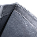 CARTIER PANTHERE Hand Bag Leather Black Gold Auth 190829-12