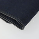 Christian Dior Trotter Canvas Shoulder Bag Navy Gold Auth 190830A-13