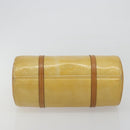 LOUIS VUITTON Monogram Vernis Bedford Hand Bag Beige M91006 LV Auth 190831-10