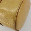 LOUIS VUITTON Monogram Vernis Bedford Hand Bag Beige M91006 LV Auth 190831-11