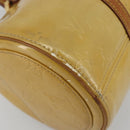 LOUIS VUITTON Monogram Vernis Bedford Hand Bag Beige M91006 LV Auth 190831-12
