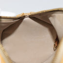 LOUIS VUITTON Monogram Vernis Bedford Hand Bag Beige M91006 LV Auth 190831-19