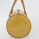 LOUIS VUITTON Monogram Vernis Bedford Hand Bag Beige M91006 LV Auth 190831-4