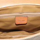 CELINE Macadam Canvas Shoulder Bag PVC Beige Gold Auth 190832A-18
