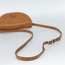 CELINE Macadam Canvas Shoulder Bag PVC Beige Gold Auth 190832A-7