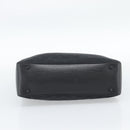 GUCCI GG Canvas Bamboo Hand Bag Black 112526 Auth 190836A-10