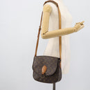 LOUIS VUITTON Monogram Saint Cloud GM Shoulder Bag M51242 LV Auth 190838-26