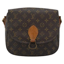 LOUIS VUITTON Monogram Saint Cloud GM Shoulder Bag M51242 LV Auth 190838-13