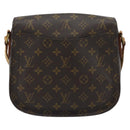LOUIS VUITTON Monogram Saint Cloud GM Shoulder Bag M51242 LV Auth 190838-2