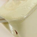 LOUIS VUITTON Monogram Vernis Rosewood Avenue Bag Perle M93508 Auth 190840SAV-18