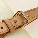 LOUIS VUITTON Monogram Vernis Rosewood Avenue Bag Perle M93508 Auth 190840SAV-20