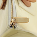 LOUIS VUITTON Monogram Vernis Rosewood Avenue Bag Perle M93508 Auth 190840SAV-21