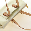 LOUIS VUITTON Monogram Vernis Rosewood Avenue Bag Perle M93508 Auth 190840SAV-14