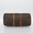 LOUIS VUITTON Monogram Keepall 50 Boston Bag M41426 LV Auth 190842-5