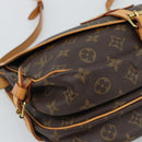 LOUIS VUITTON Monogram Saumur 30 Shoulder Bag M42256 LV Auth 190846V-15