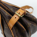 LOUIS VUITTON Monogram Saumur 30 Shoulder Bag M42256 LV Auth 190846V-9