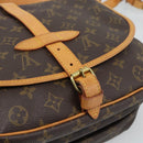 LOUIS VUITTON Monogram Saumur 30 Shoulder Bag M42256 LV Auth 190846V-18