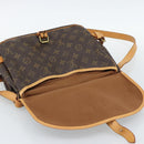 LOUIS VUITTON Monogram Saumur 30 Shoulder Bag M42256 LV Auth 190846V-24