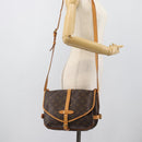 LOUIS VUITTON Monogram Saumur 30 Shoulder Bag M42256 LV Auth 190846V-29