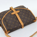 LOUIS VUITTON Monogram Saumur 30 Shoulder Bag M42256 LV Auth 190846V-6