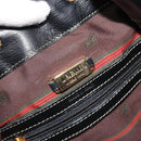 LOEWE Velazquez Shoulder Bag Leather Brown Gold Auth 190849A-10