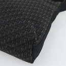 Christian Dior Trotter Canvas Shoulder Bag Black Silver Auth 190852A-9