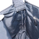 Christian Dior Trotter Canvas Shoulder Bag Black Silver Auth 190852A-19