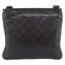 GUCCI GG Canvas Guccissima Bag Leather Dark Brown Gold 201538 Auth 190855-2