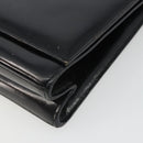 GUCCI Shoulder Bag Patent Leather Black Silver 001 2033 Auth 190856-8