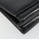 GUCCI Shoulder Bag Patent Leather Black Silver 001 2033 Auth 190856-15