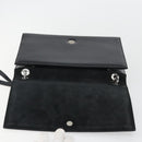 GUCCI Shoulder Bag Patent Leather Black Silver 001 2033 Auth 190856-18